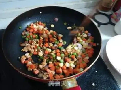 Make Gold cheese rice step 8