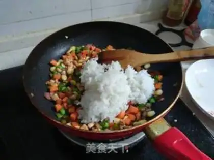 Make Gold cheese rice step 9