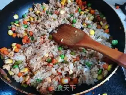 Make Gold cheese rice step 10