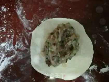 Make Big meat bun step 7