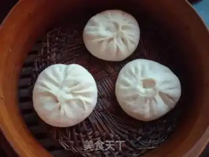 Make Big meat bun step 9