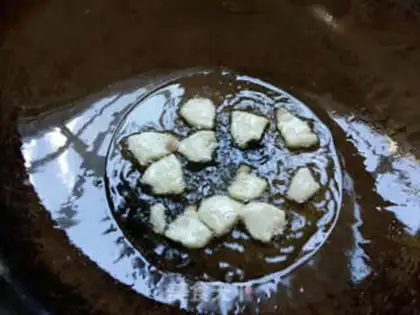 Make The oily apricot mushroom step 3