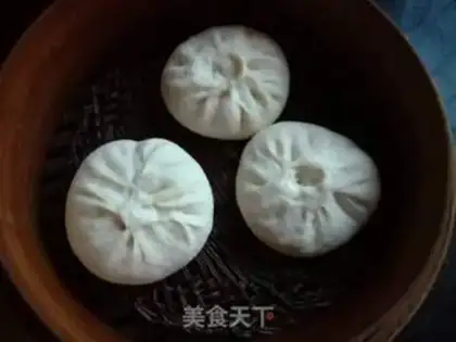 Make Big meat bun step 10