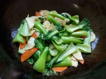 Make The oily apricot mushroom step 7