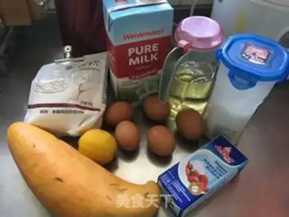 Make Mango cake step 0