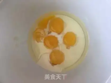 Make Mango cake step 1