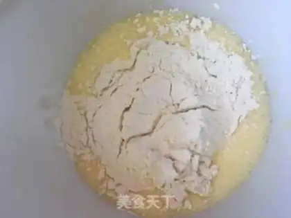 Make Mango cake step 3
