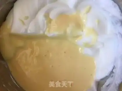 Make Mango cake step 8