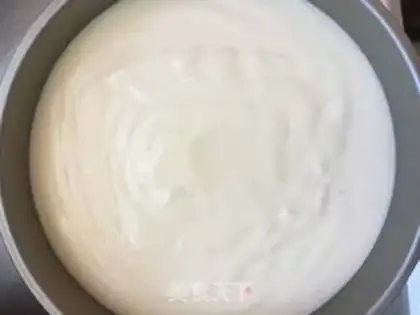 Make Mango cake step 9