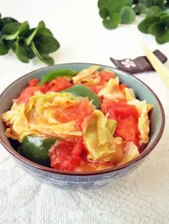 Make Tomato and cabbage step 8