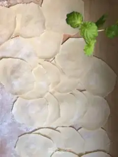 Make Cheese and pork dumplings step 11