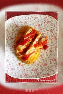 Make Shrimp chicken chops step 11