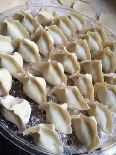Make Cheese and pork dumplings step 13