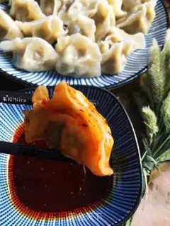 Make Cheese and pork dumplings step 16