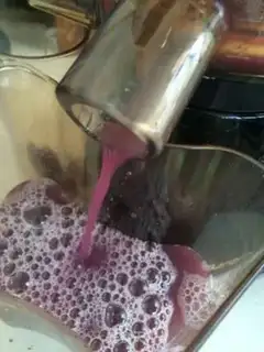 Make Fresh grape juice step 4