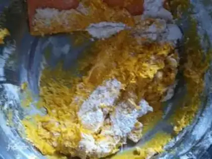 Make Pumpkin pie step 1