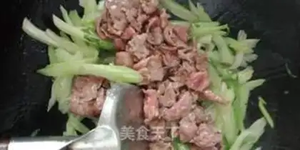 Make Celery beef step 4