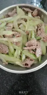 Make Celery beef step 5