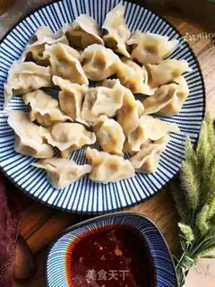 Make Cheese and pork dumplings step 18