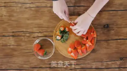 Make A flower ice bowl step 0