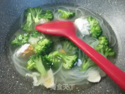 Make The salted duck eggs, orchid soup step 5