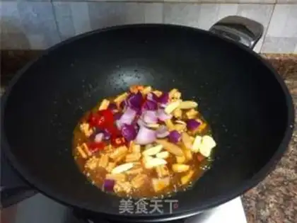 Make Celery peppers blow up squid step 6
