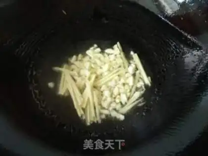 Make Carrot, dry shrimp step 5