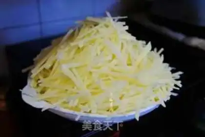 Make Fried potatoes step 1