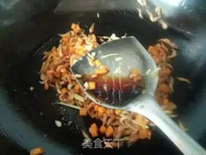 Make Carrot, dry shrimp step 8