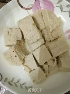 Make A tofu with a soy sauce step 1