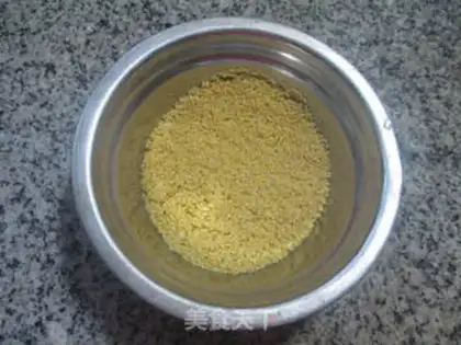 Make Carrot rice porridge step 1