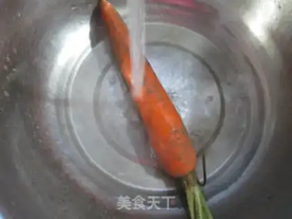 Make Carrot rice porridge step 2