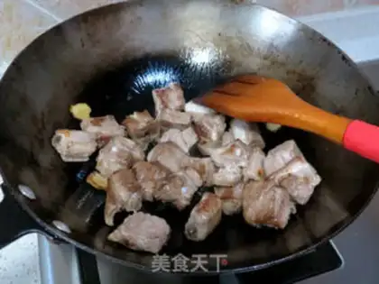 Make Suck on the plum sauce ribs step 3