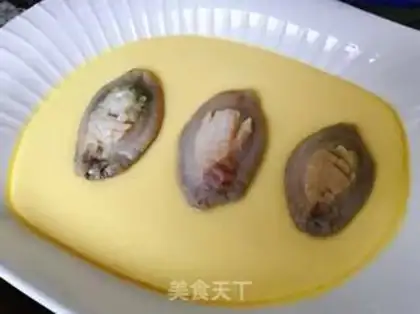 Make Abalone steamed eggs step 4