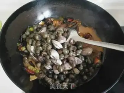 Make Hot snails step 6