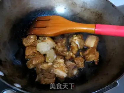 Make Suck on the plum sauce ribs step 5