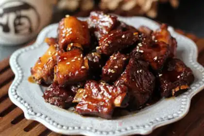 Make Suck on the plum sauce ribs step 8