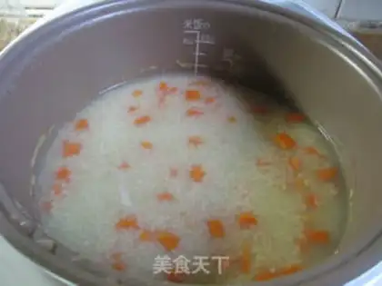Make Carrot rice porridge step 9