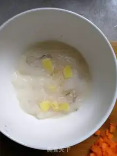 Make Cod vegetable congee step 1