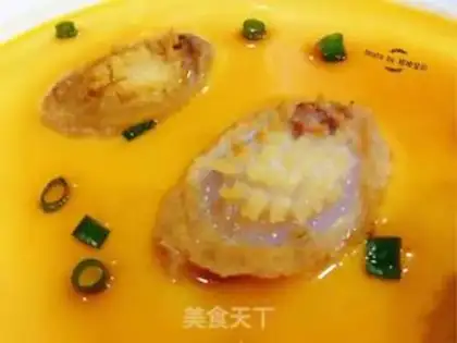 Make Abalone steamed eggs step 11