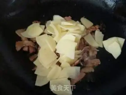 Make Black-eared potato chips step 9