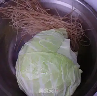 Make Powdered cabbage step 0