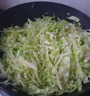 Make Powdered cabbage step 2