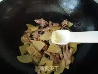 Make Black-eared potato chips step 11