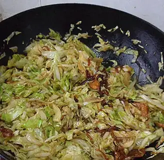 Make Powdered cabbage step 6