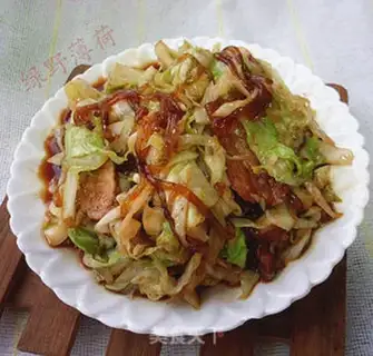 Make Powdered cabbage step 7