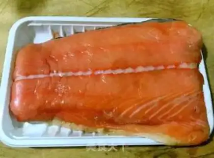 Make Souffle salmon step 0