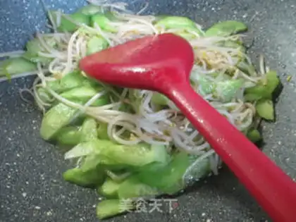 Make Green bean sprouts step 7