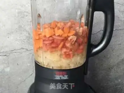 Make Carrot tomato silver ear open step 3