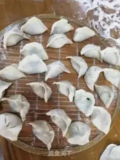 Make Shrimp eggs boiled dumplings step 6